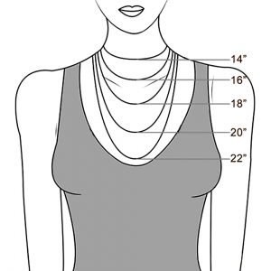 Collana con iniziale laterale personalizzata, regali per la festa della mamma, per la mamma, per lei