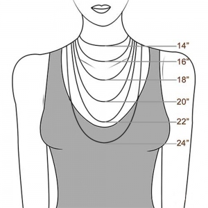 Collana incisa doppio cuore con pietra di nascita