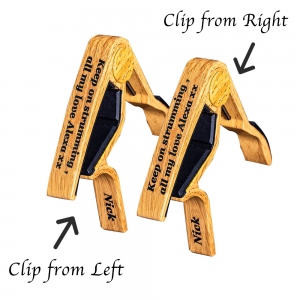 Capo chitarra personalizzato